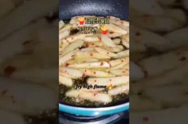 🍟french fries 🍟 #frenchfries #frenchfriesrecipeathome #ytshorts #youtubefeed