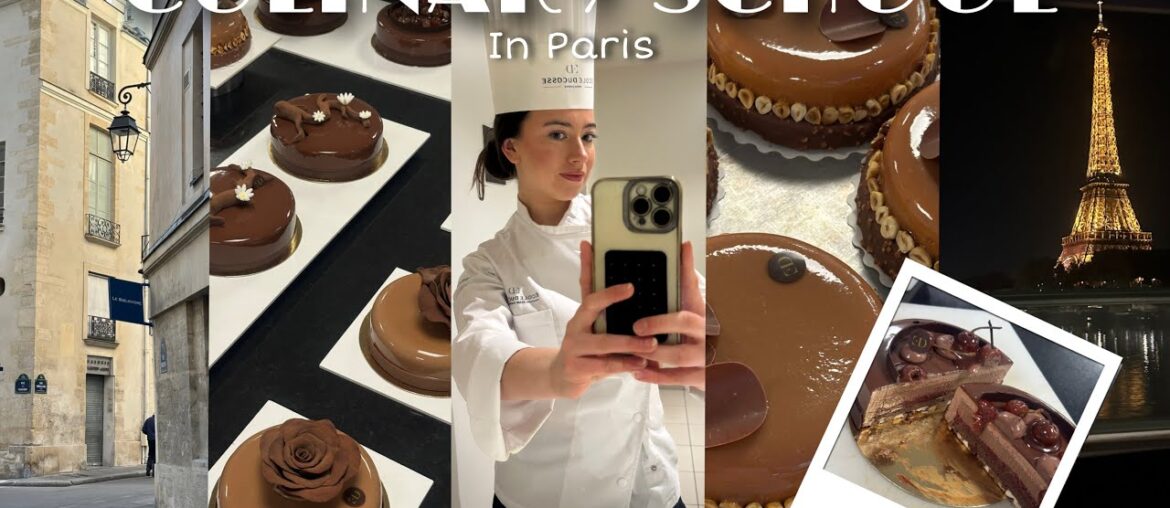 CULINARY SCHOOL| university in Paris, pastry student, desserts, French recipes,