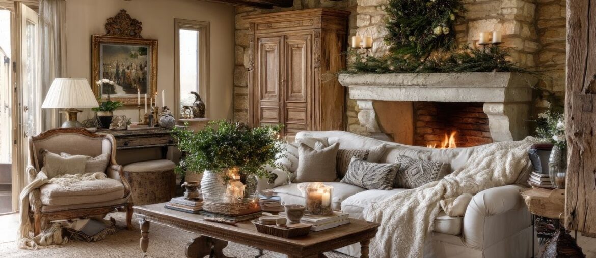 Cozy French Country Home Tour | Winter Rustic Elegance You’ll Love (2026)
