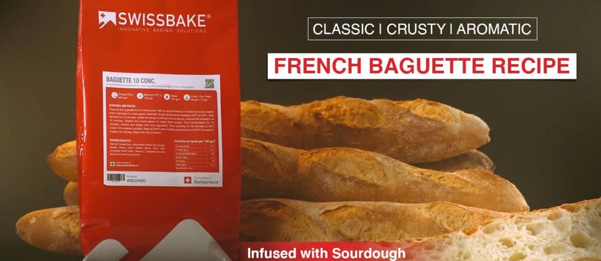 Sourdough Baguette Recipe | Learn How to Make Baguette with SwissBake®