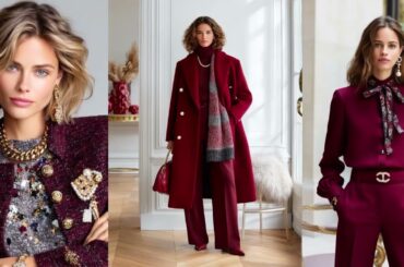 Burgundy Series | CHANEL Fall/Winter 2026 – Classic Parisian Glamour