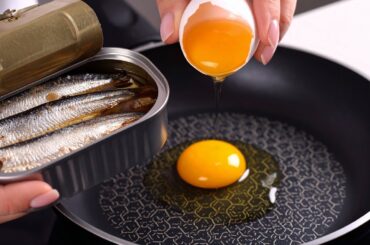 I saw this incredible trick at a French restaurant! Sardines recipe for dinner in 15 min!