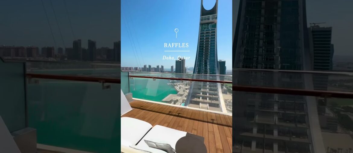 🇶🇦 Most beautiful hotel in Qatar ⬇️⁣ AD⁣ ⁣ - is one of the most luxurious and exclusive hotels in