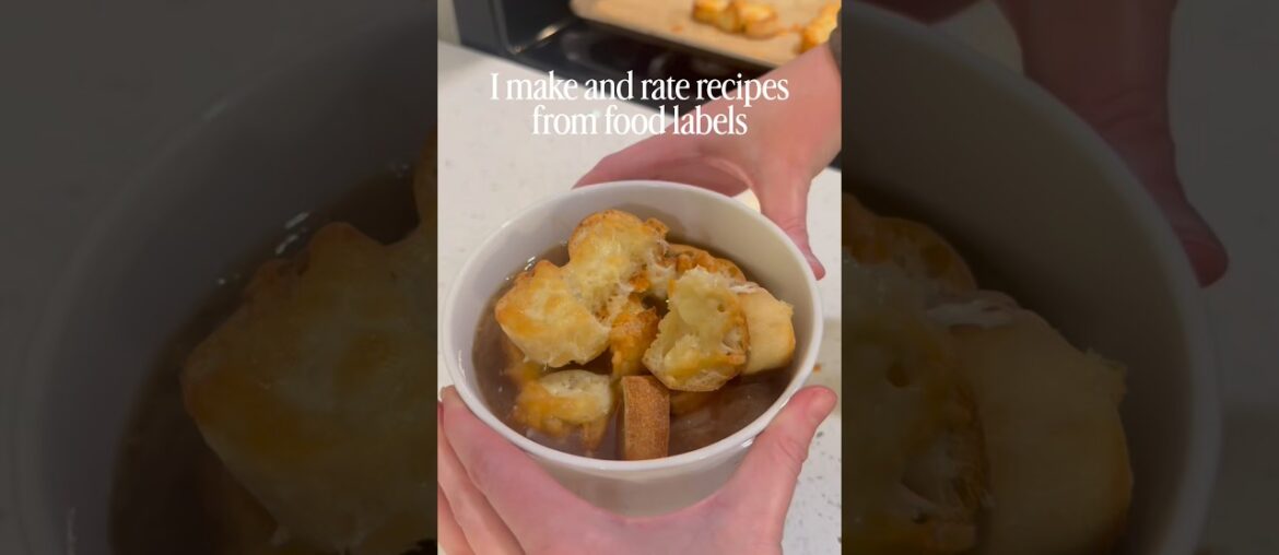 Let’s make French onion soup without a broiler lol #soup