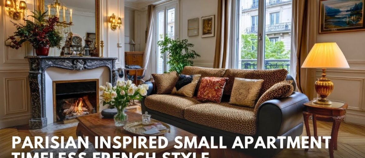 Parisian Inspired Small Apartment Decor That Embodies Timeless French Chic
