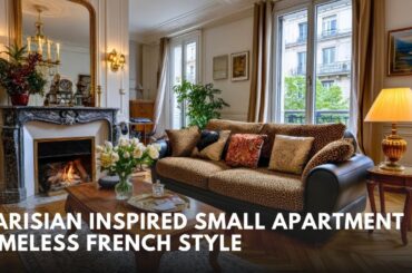 Parisian Inspired Small Apartment Decor That Embodies Timeless French Chic