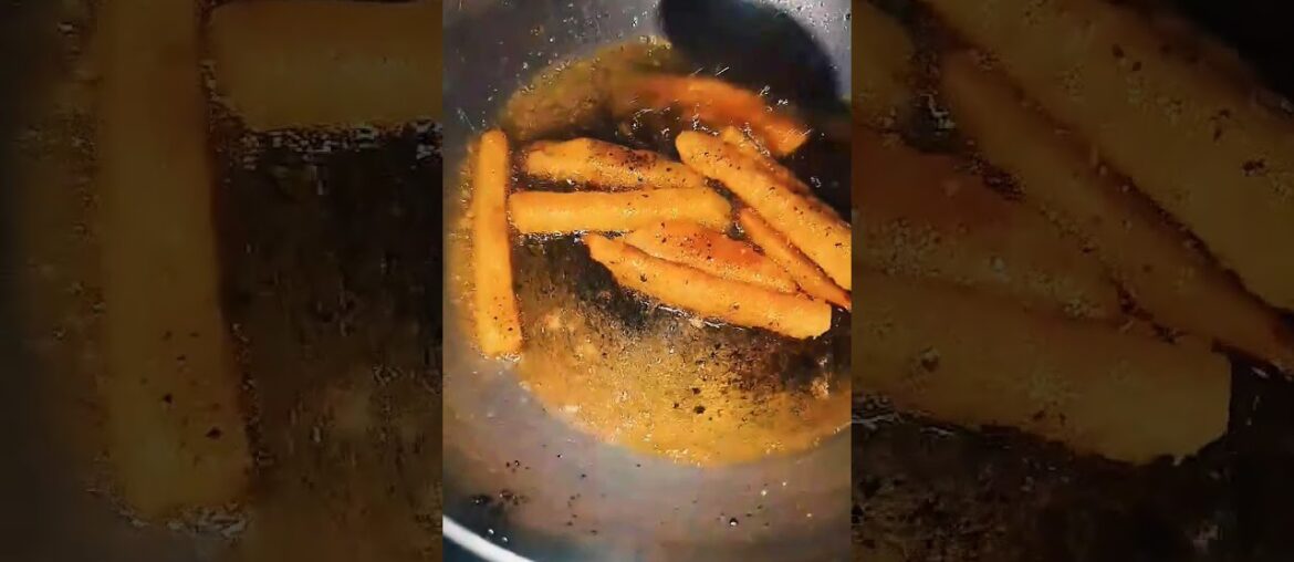 cooking my own "french fries"🍟#frenchfries #cookingbyme #subscribers 💗