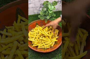 Crispy Frozen French Fries Recipe | #recipe #food #shorts