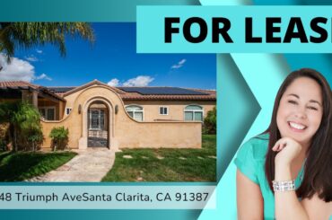 Luxury Home for Lease | 27048 Triumph Ave, Santa Clarita CA