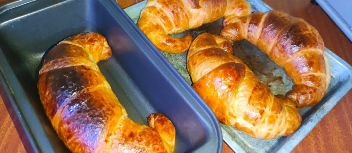 Croissant 🥐 en Casa 🏡 Horno pequeño🔥😋 Croissant 🥐 en Casa 🏡 Horno pequeño🔥😋