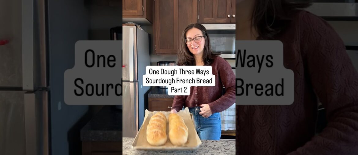 Sourdough French Bread (recipe in description)