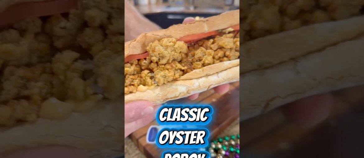 The Only Way to Make an Oyster Po’boy #oysters #poboy #recipe #sandwich #louisianafood