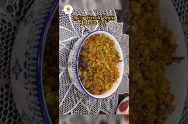 “Easy French Green Beans Fry Recipe”#FrenchGreenBeans#MasalaFry#QuickVegRecipe#TastyVeg#HealthyFood