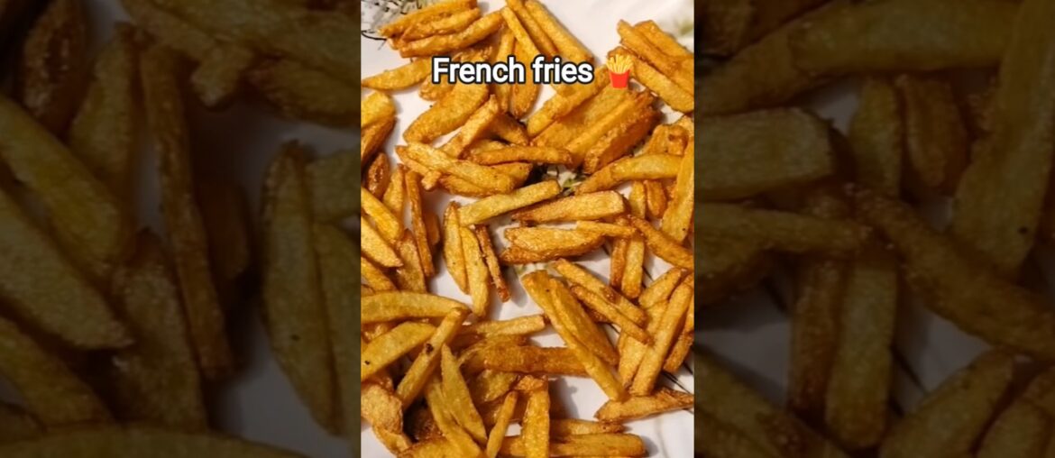 Crispy potato french fries 🍟🍟#shorts #viral #frenchfries
