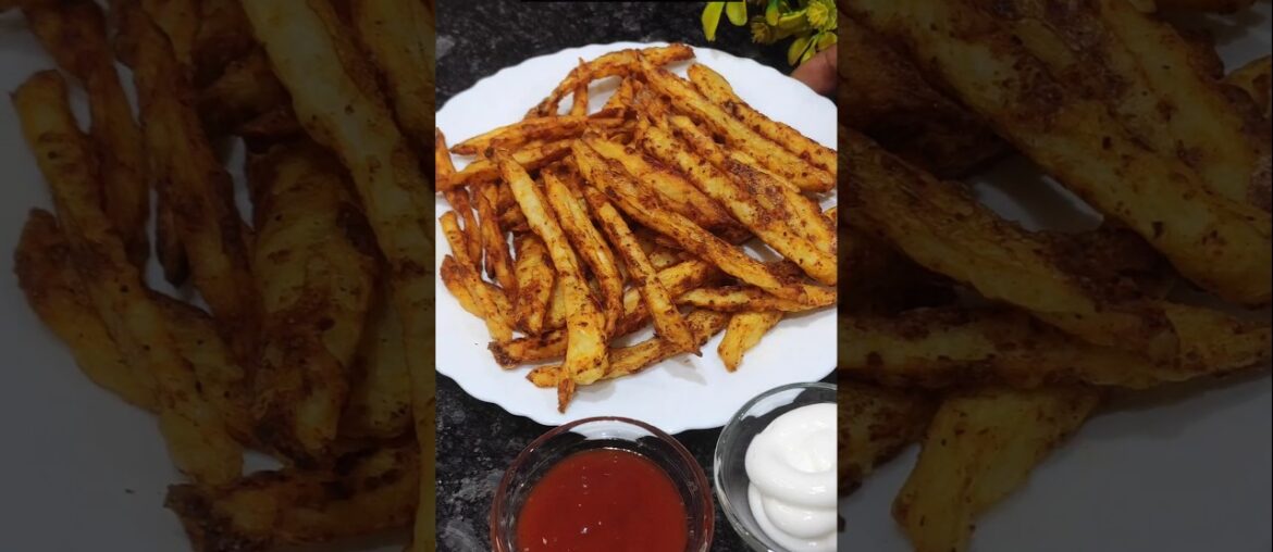 Crispy masala french fries #recipe #shorts #youtubeshorts #viral