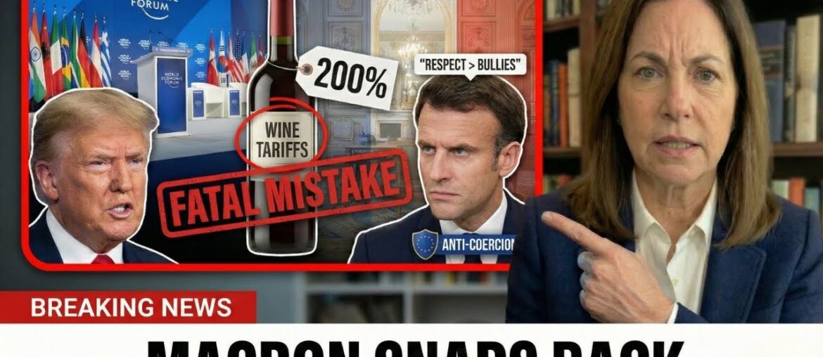 "FATAL MISTAKE" – France Rejects Trump’s "Board of Peace" as Wine Tariffs Explode!