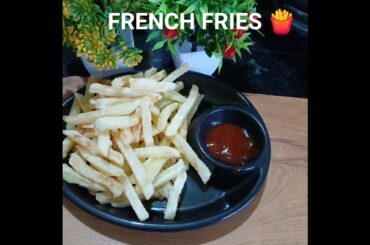 FRENCH FRIES 🍟 #frenchfries#fingerchips#frenchfry#potatosnacks#snacks#potatofry#home #food