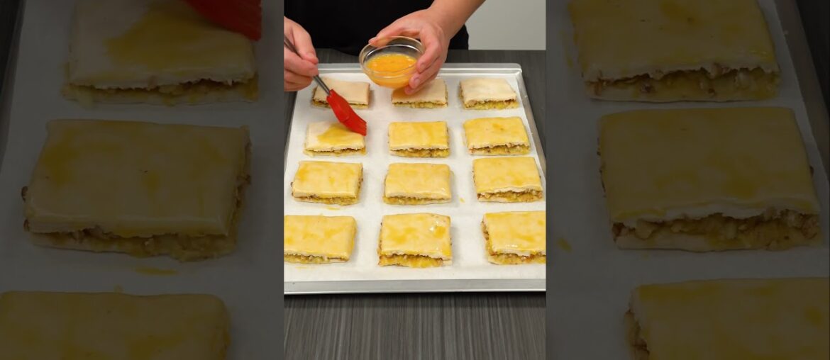 Deser w 5 minut! Tylko ciasto francuskie i jabłka Deser w 5 minut! Tylko ciasto francuskie i jabłka