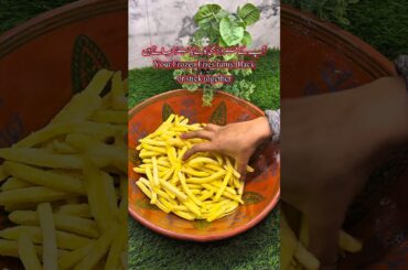 Frozen French Fries Recipe | #food #recipe #shorts #fries