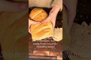 The best French bread! #wife #cooking #yum #recipe #food #baking #fun #easyrecipe #cake #bread #easy