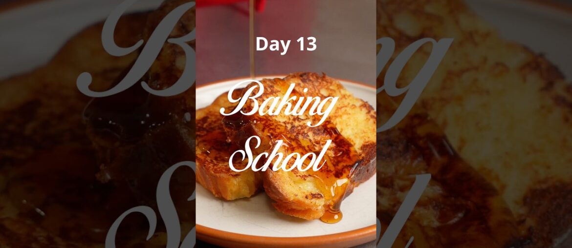 Best Bread for French Toast! #bakingschool #howtobake #challahbread