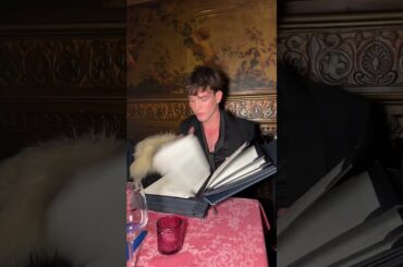 just a casual wine menu in France… Stella