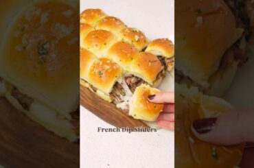 Easy French Dip Sliders Recipe