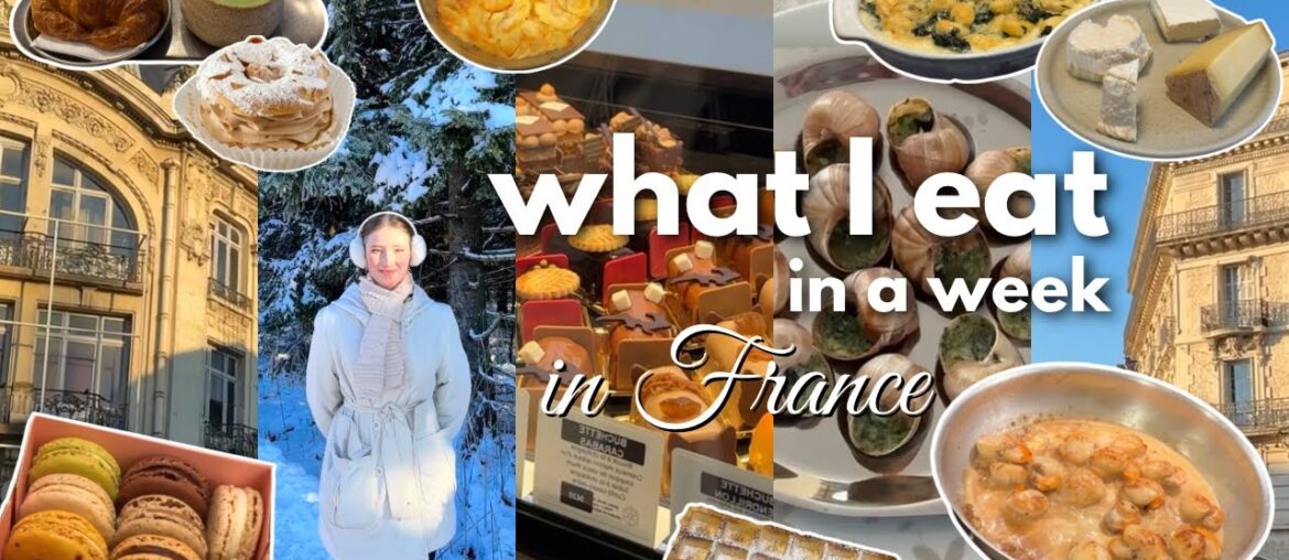 everything I ate with my french family for the winter holidays | french food diaries