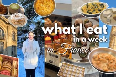 everything I ate with my french family for the winter holidays | french food diaries