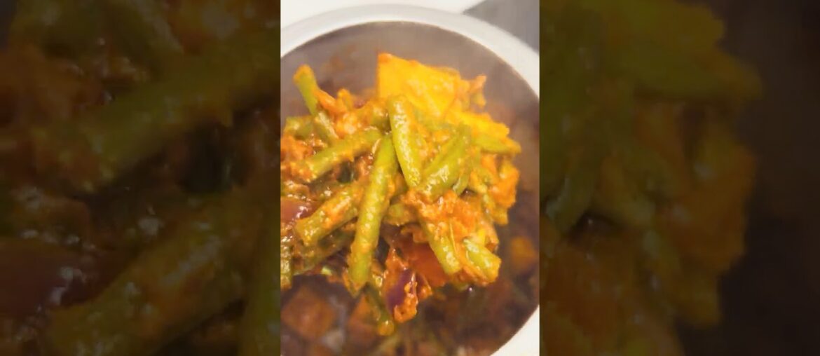 COOKER ME ITNA TASTY FRENCH🫛BEANS BAN GAYA KYA BATAYE🤷🏻‍♀️❤️#shorts #viralrecipe #recipeoftheday