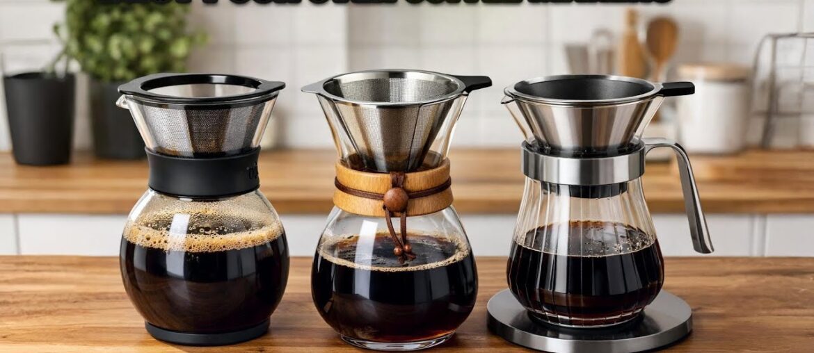 Top 5 Best Pour Over Coffee Makers 2026 – Best Manual Coffee Brewers for Home!