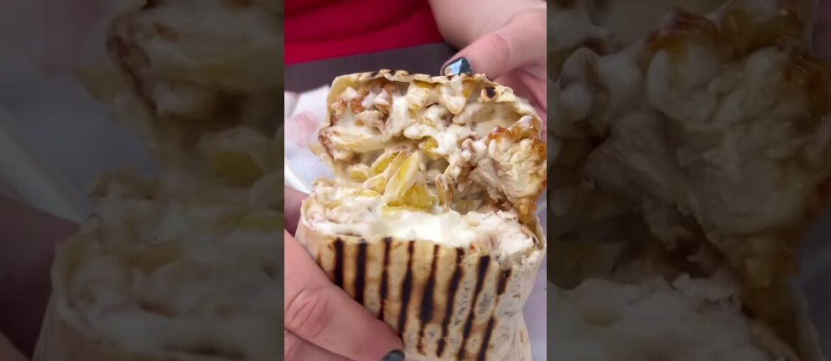 french tacos at o’tacos in paris 🇫🇷 🌮 #foodshorts #fastfood #paris