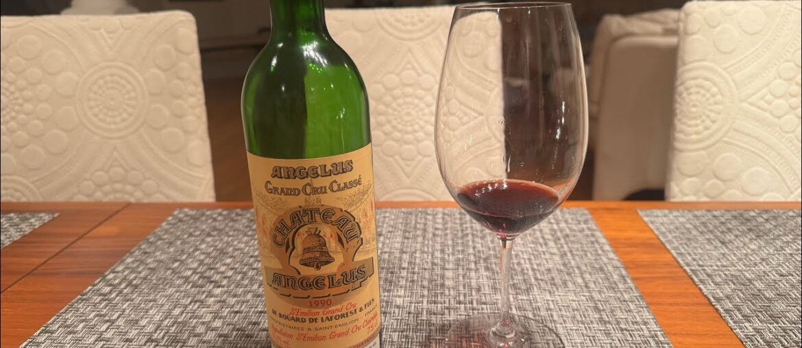 Chateau Angelus 1990 St. Emilion Trophy Wine Review Chateau Angelus 1990 St. Emilion Trophy Wine Review