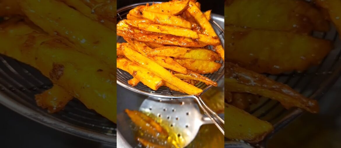 #crispy#long french fries#french fries recipe#long fries recipe#shorts#japanese long fries recipe