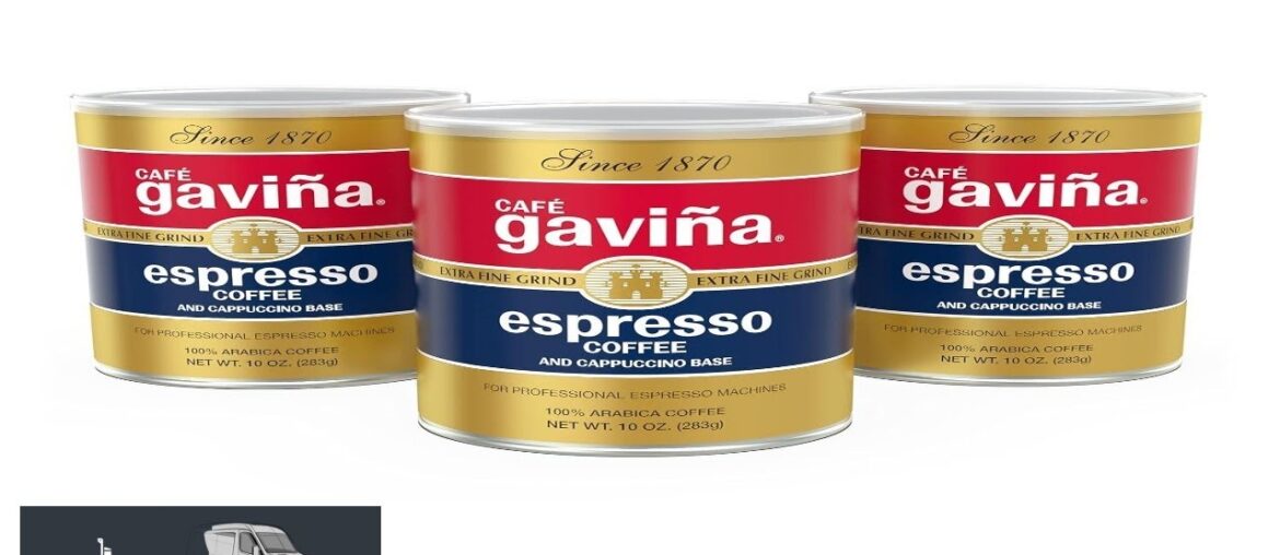 Caf Gavia Espresso Roast Extra Fine Ground Coffee 100% Arabica Dark Roast Caf Gavia Espresso Roast Extra Fine Ground Coffee 100% Arabica Dark Roast