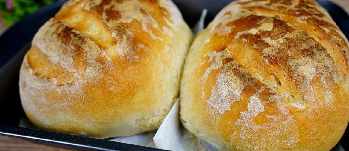 With a SECRET ingredient you make great bread❗ A French baker taught me❗