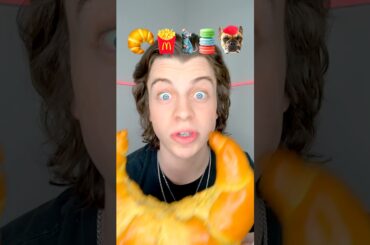 Giant french 🇫🇷 food ASMR eating challenge #shortsvideo