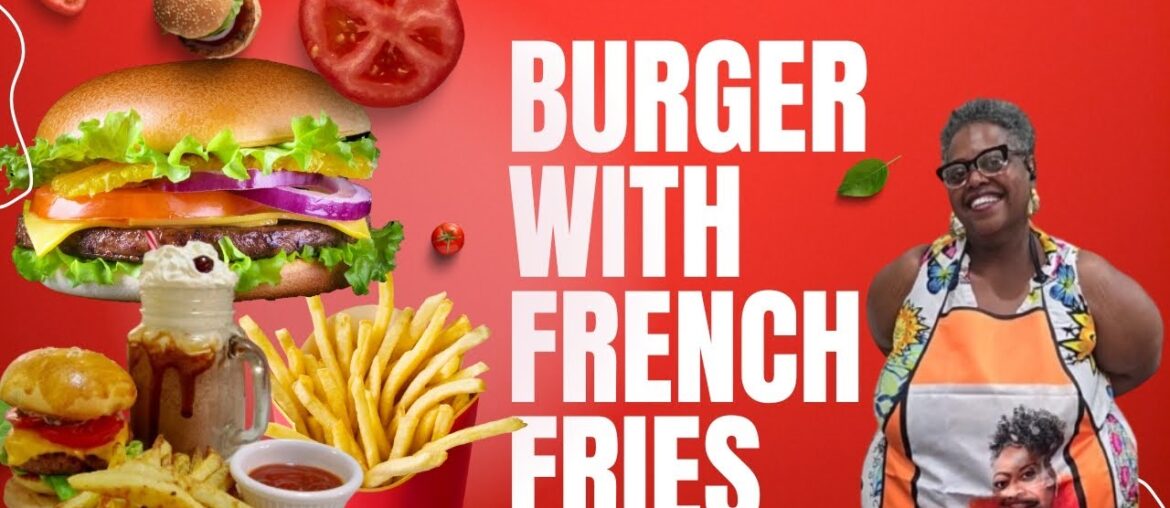 How To Make Burger And French Fries At Home || Better Than Restaurant Taste