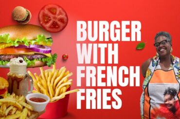 How To Make Burger And French Fries At Home || Better Than Restaurant Taste