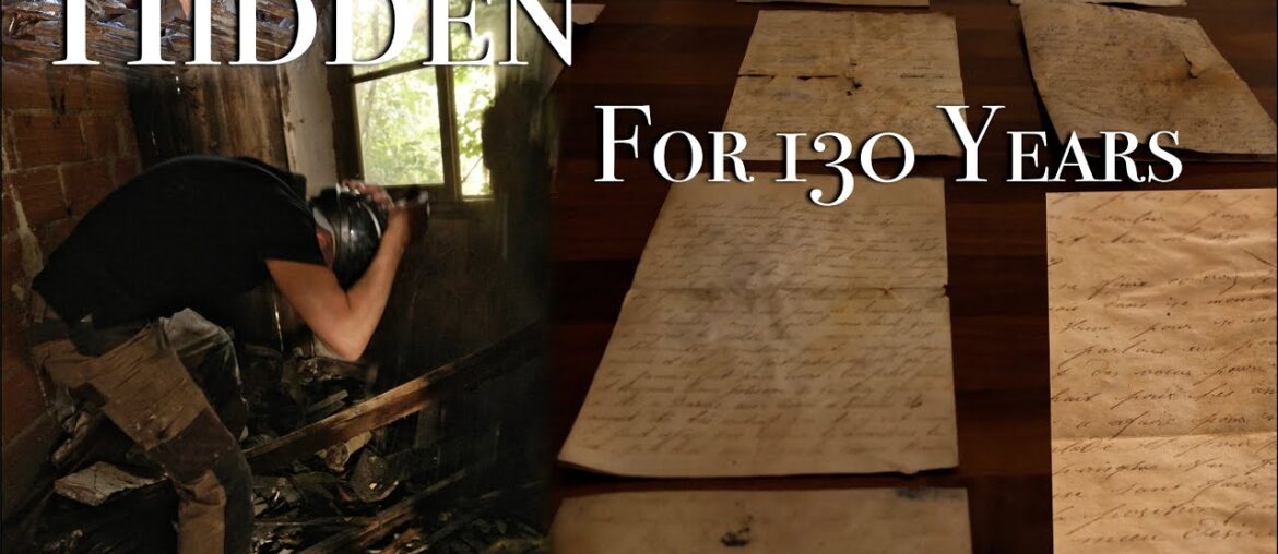 We Found Love Letters Hidden for 130 Years in an Abandoned French House.