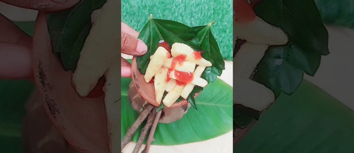 crispy french fries recipe| miniature cooking| #shorts #ytshorts