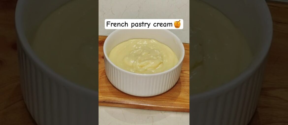 Perfect French Pastry Cream|Silky Smooth Pastry Cream #shorts #youtubeshorts #cake #cooking