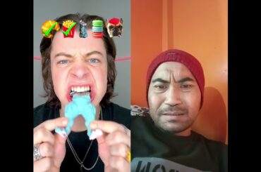 Giant french food asmr #duet #mukbanginternational #food