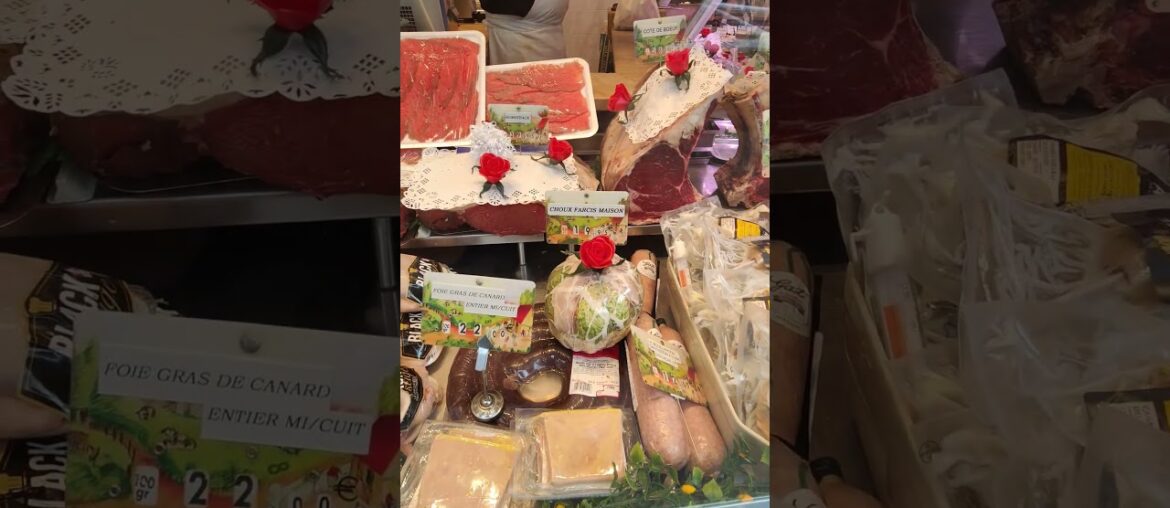 A tour of a typical French Butcher's near Parc Monceau in Paris#frenchfood#butcher#paris