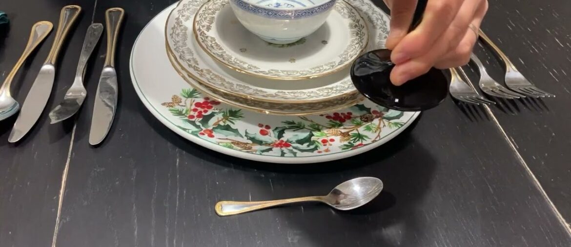 Beautiful French culture - how to prepare the table