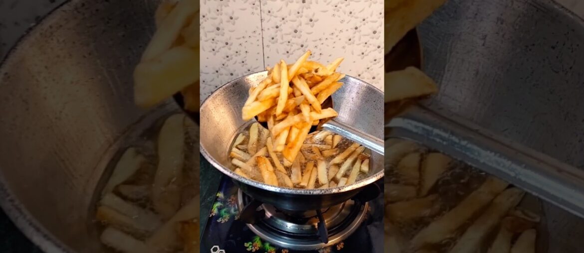 French fries 🍟 Recipe 😋 Homemade #shorts #food #trending