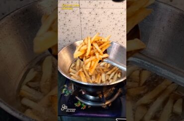 French fries 🍟 Recipe 😋 Homemade #shorts #food #trending