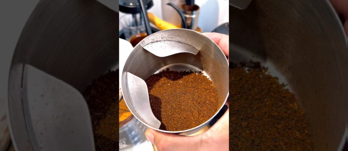 Simple v60 brew! ☕️💕#coffeeathome #pourovercoffee #v60coffee