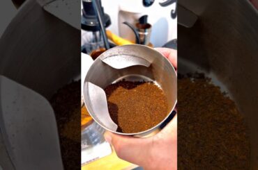 Simple v60 brew! ☕️💕#coffeeathome #pourovercoffee #v60coffee