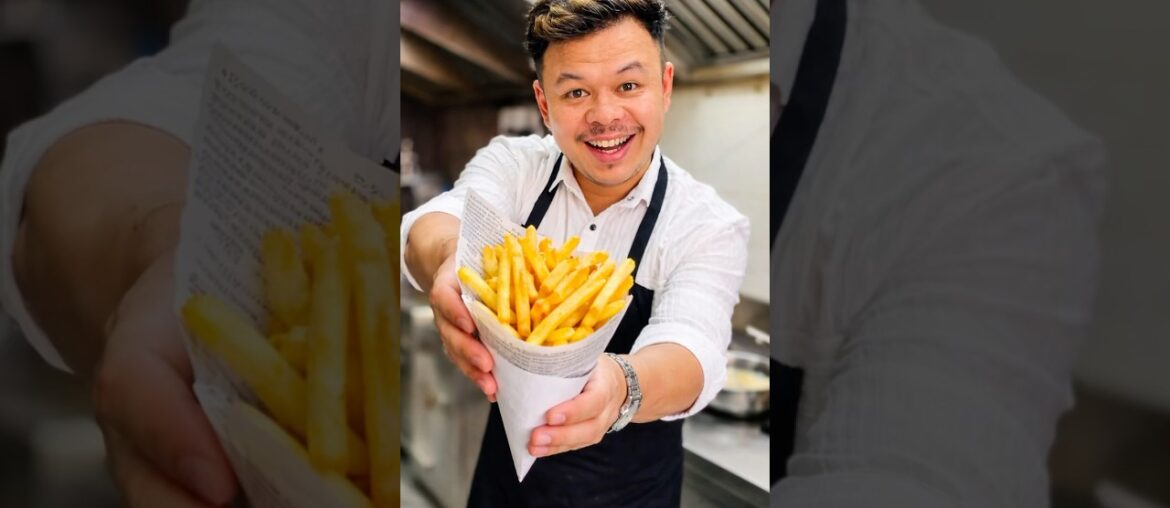 Crispy outside, soft inside – Perfect Restaurant Style French Fries 🍟🔥 #shorts #food Crispy outside, soft inside – Perfect Restaurant Style French Fries 🍟🔥 #shorts #food